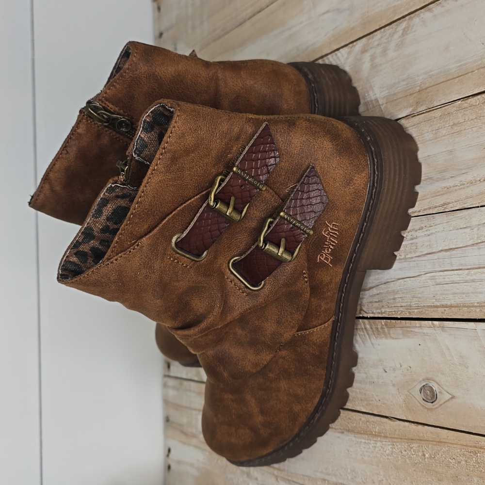 Blowfish Ronin Lug Bootie Sz 10 - Picture 3 of 7